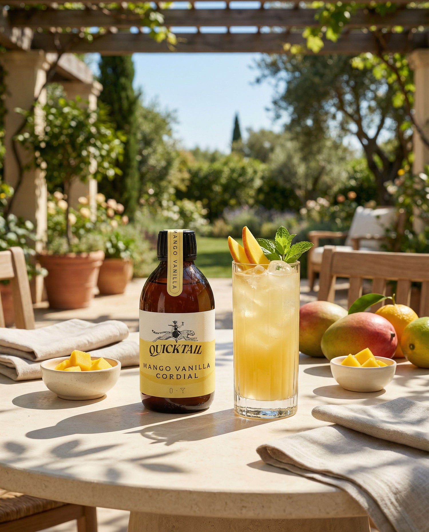 Mango Vanilla Cordial